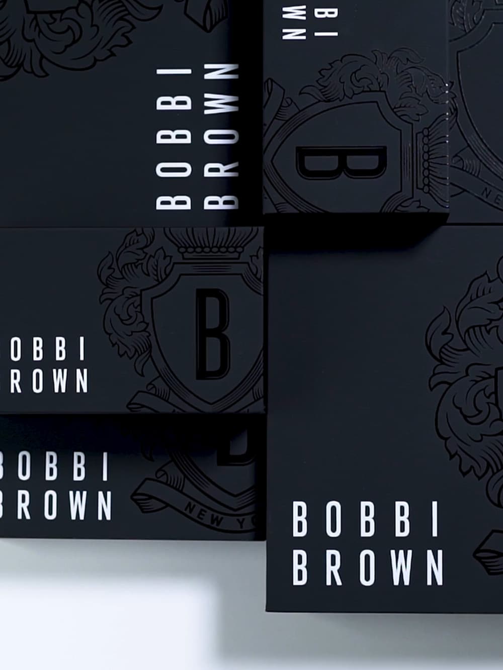 Video montage showing full Christmas Collection, as well as bestselling Bobbi Brown products in a festive setting