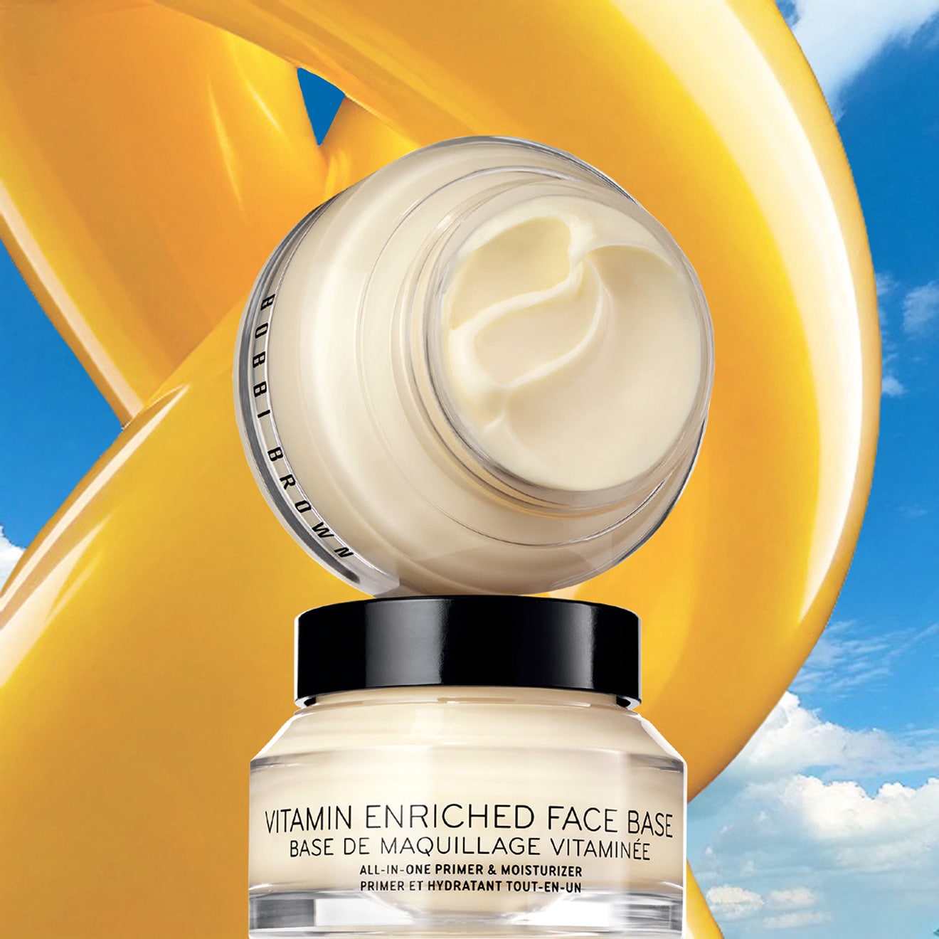 Multiple Vitamin Enriched Skin Tints dynamically placed next to our bestselling Vitamin Enriched Face Base
