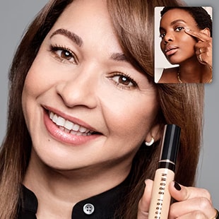 Live chat session with customer and a Bobbi Brown pro artist