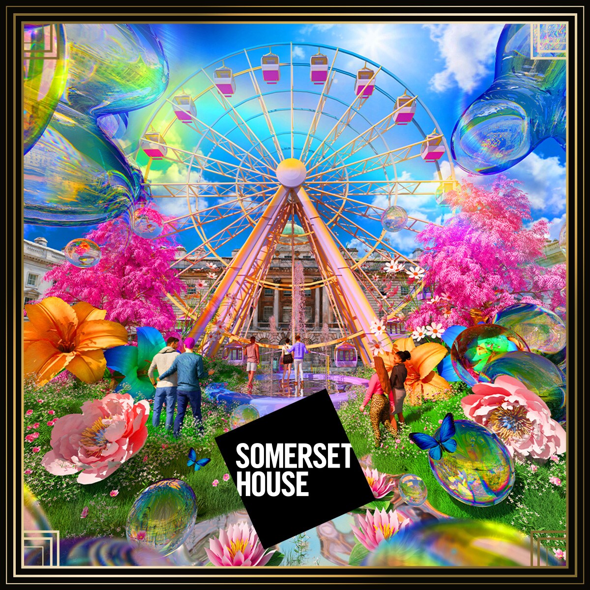 This Bright Land visual with Somerset House logo